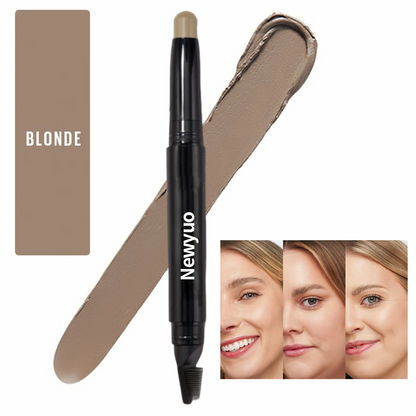 Stop skipping brows with this 2-in-1 easy brow stick