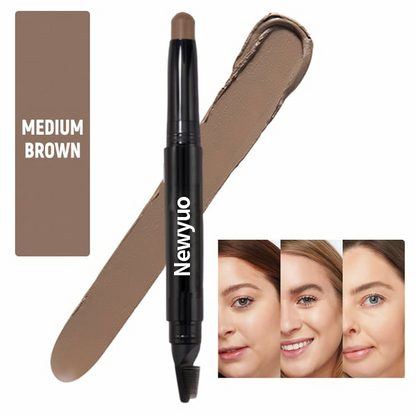 Stop skipping brows with this 2-in-1 easy brow stick