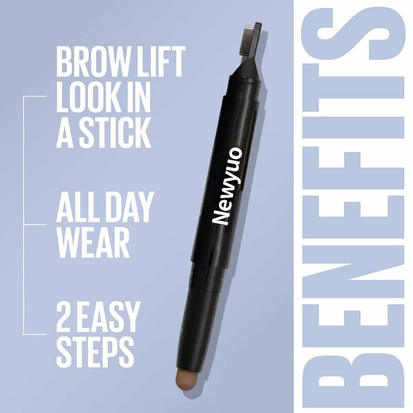 Stop skipping brows with this 2-in-1 easy brow stick